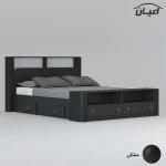 تخت خواب دونفره اعیان مدل FH822 سایز 160x200 سانتی متر - تصویر 2