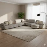 مبل ال ۹ نفره مارج مدل یاتاش کد 03111